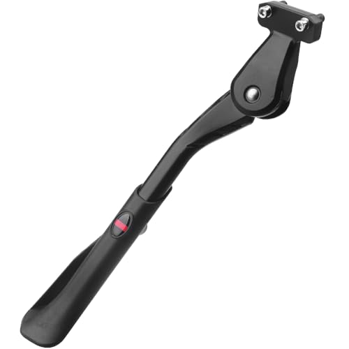 Sataway Bike Kickstand - Adjustable, Aluminum Alloy Strong Rear Mount Bicycle Kick Stand for 24-29 inch Electric & Mountain Adult Bike(40mm)