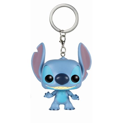 Funko Pocket POP! Keychain: Disney - Stitch - Lilo and Stitch Novelty Keyring - Collectible Mini Figure - Stocking Filler - Gift Idea - Official Merchandise - Movies Fans - Backpack Decor