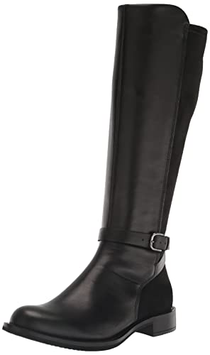 ECCO Women's SARTORELLE 25 Knee High Boot, Black, 7-7. 5