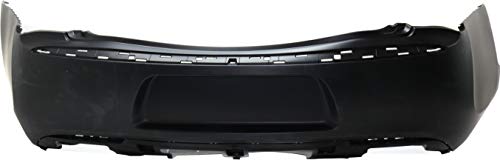 Go-Parts - Rear Bumper Cover for Chrysler 300, 2015-2022, Primed (Ready to Paint), Without Parking Aid Sensor Holes, Replacement 2016 2017 2018 2019