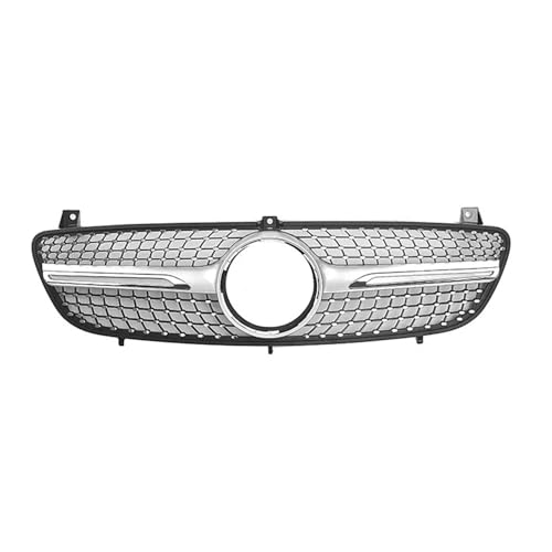 Front Grille Compatible With Mercedes-Benz W639 Viano/Vito 2006 2007 2008 2009 2010 Front Bumper Racing Grill Tuning Accessories(C-Class W205 15-18)