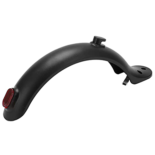 KIMISS Electric Scooter Rear Fender with Hook and Taillight, for Mijia M365 & PRO, Rear Mudguard with Light Accessory, Scooter Rear Mugguard