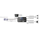 Digital Bass Restoration Kit - Epicenter Processor with 3ft. & 17ft. Oxygen Free RCA Cables - Boosted Bass Performance, Remote Bass Control