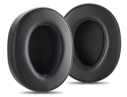 Premium Replacement WH-H900N Ear Pads/MDR-100ABN Ear Pads Cushions Compatible with Sony WH-900N and Sony MDR-100ABN Headphones (Black). Premium Protein Leather | High-Density Foam | Great Comfort