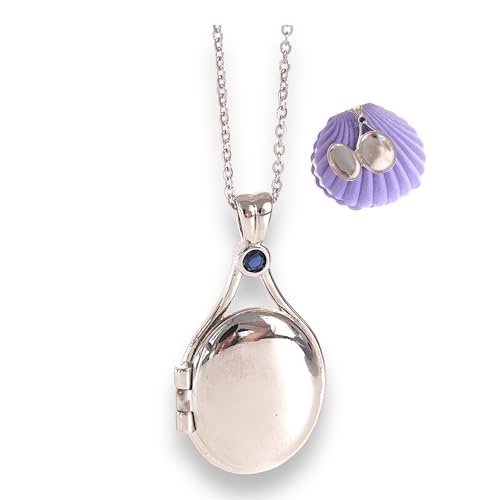 H2O Just Add Water Seashell Necklace – Iconic Mermaid Jewelry from Mako Island – Perfect for Fans of the Hit TV Show – Mermaid Pendant, Ocean-Inspired Fashion Accessory
