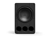 Monolith M-15 V2 15-Inch THX Certified Ultra 1000 Watt Powered Subwoofer - Low Distortion, High Power Output, Vented HDF Cabinet, RCA and XLR Inputs, For Home Theater Systems, Black Ash Finish