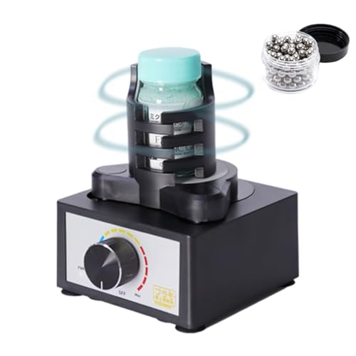 LABHOUSE 2400RPM Vortex Mixer Model Paint Shaker Mix Up to 100ML Adjustable Speed for Hobby Acrylic Paints,Nail Polish,Pigment,Eyelash Glue Adhesives,Testing Tubes