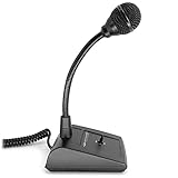 Pure Resonance Audio PTT1 Desktop Push to Talk Microphone