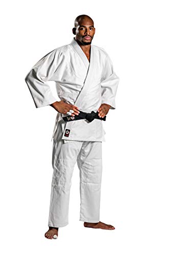 Ronin Judo Gi - Professional Made Martial Arts Uniform - Single Weave Bleach Kimono - For Competition or Training + White Belt (6)