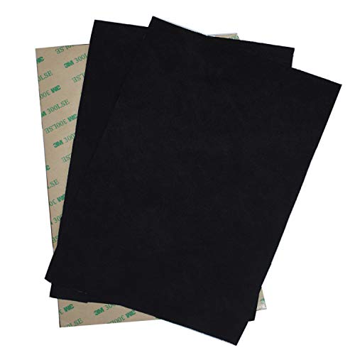 Stick-on Suede Friction-reducing Dance Soles for, Easy pivoting and Sliding on Sticky Indoor Dance Floors, Self-Adhesive Anti-Slip High-Heeled Shoes Sole Protector Pads Sticker (Black)
