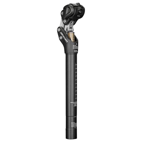 Zoom SP442 Bike Suspension Seatpost, 27.2mm/30.9mm/31.6mm, Adjustable Shock Absorber for Road, Gravel, Hybrid & E-Bikes, Weight-Sensitive Design for Maximum Comfort-31.6mm