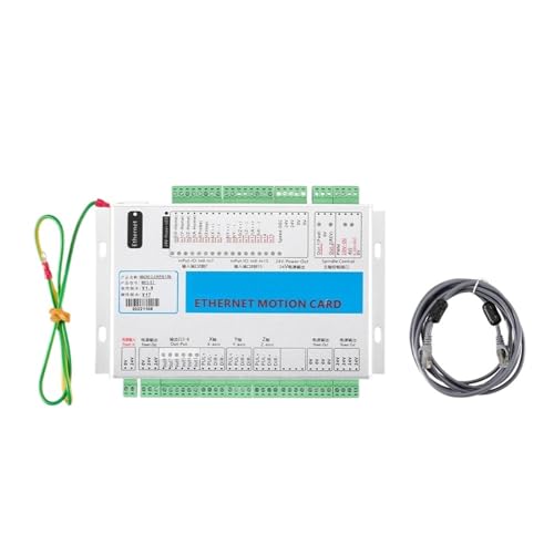 Stepper Motor Kit, CNC Controller Card XHC MKX-ET Support 3 Axis/ 4 Axis/ 6 Axis Motion Card For Stepper/Servo Motor,Stable Output(MK6-V 6 Axis)