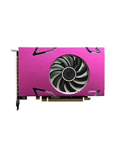 Gaming GraphicsGraphics Card Fit for Yeston Graphics Card R7 350 2G D5 6MINIDP 6-Screen Support Split Screen 750/4000MHz 2G/128bit/GDDR5 with 6 Mini DP Ports