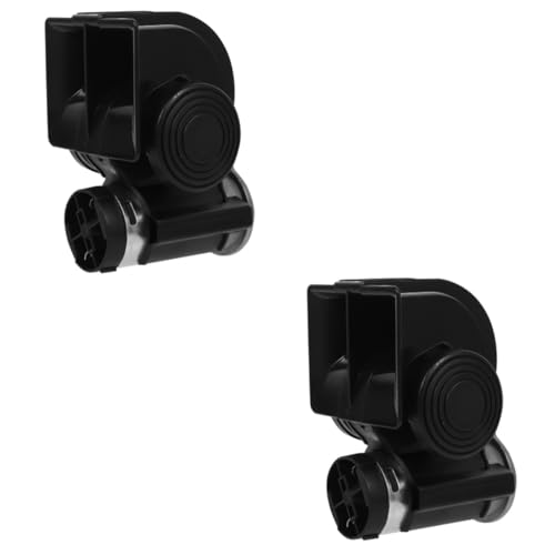 Unomor 2pcs 12v Electric Train Horn Powerful Car Horn for Trucks Pickup Motorcycles