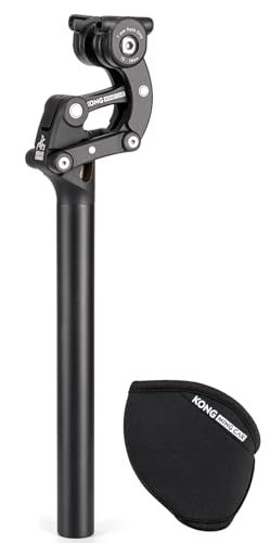 Suspension Seat Post for Bikes - Shock-Absorbing Seat Post Comfort for Your Bike Ride - Spring Suspension Seat Post 27.2mm, 30.9mm, 31.6mm Options (27.2)