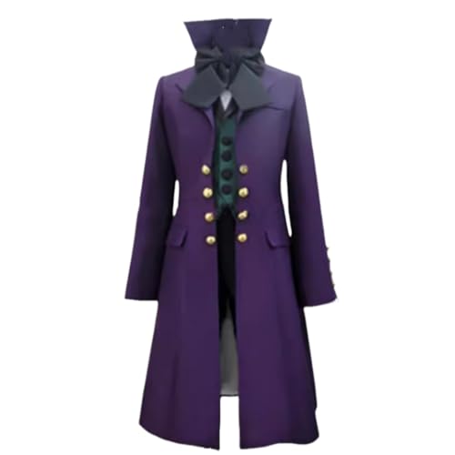 Alois Trancy Cosplay Coat Vest Full Set Uniform Halloween Carnival Suit (Male L)