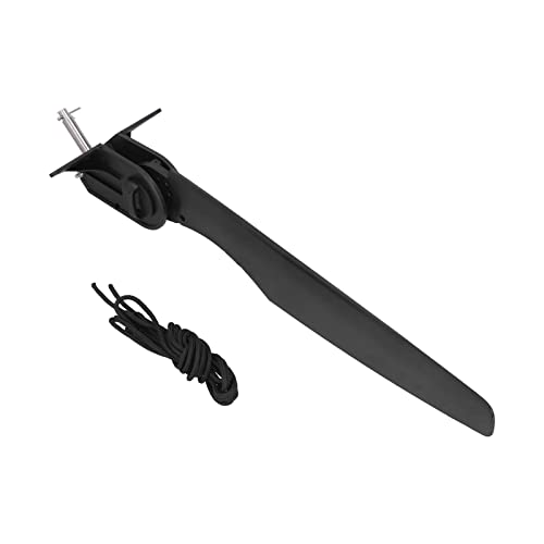 COSMICROWAVE High Strength Nylon and Stainless Steel Kayak Rudder, Canoe Boat Steering System with Foot Control, Sturdy Kayak Accessories for Direction Changing