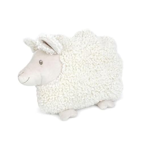 MON AMI Lamb Shaped Pillow – 13.5x12”, Sheep Stuffed Toy, Plush Stuffed Hugging Pillow, Decorative Cushion for Child’s Nursery, Cute Room Décor