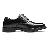 Bruno Marc Boy’s Dress Oxford Formal Shoes,Size 10 Toddler,Black,SBOX211K