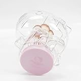 Impressions Vanity Hello Kitty 6 PCs Makeup Brush Set with Clear Cloche, Super Soft Brushes for Foundation, Face Powder, Blending, Eye Shadow with Cute Hello Kitty 3D Holder Organizer