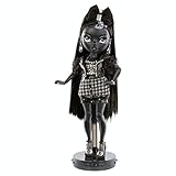 Rainbow High Shadow Series 1 Shanelle Onyx- Grayscale Fashion Doll. 2 Black Designer Outfits to Mix & Match with Accessories, Great Gift for Kids 6-12 Years Old and Collectors, Multicolor, 583554EUC