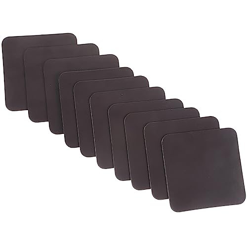 HOMOBABE 30pcs Blank Sublimated Fridge Magnets for DIY Heat Transfer Square Shape Material Easy to Use for Home and Office Refrigerator Decor