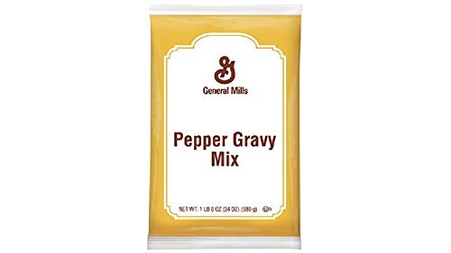 General Mills Pepper Gravy Mix, 1.5 Lb (Pack of 6)