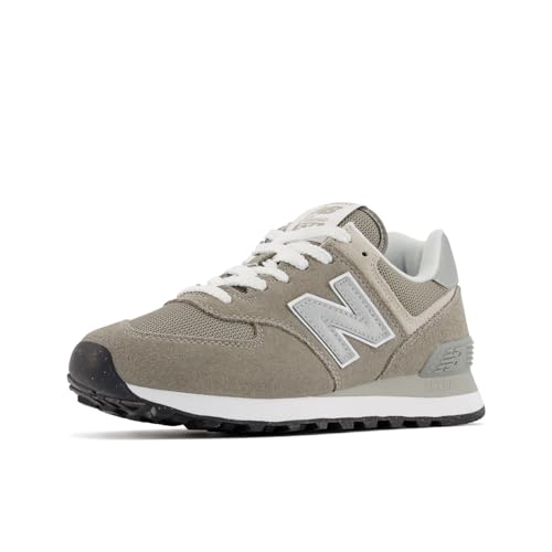 New Balance Women's 574 Core Sneaker, White, 8