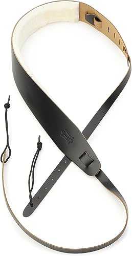 Levy's Leathers Leather Banjo Cradle Strap,Black