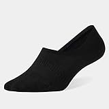 WANDER No Show Socks Mens 7 Pairs Cotton Thin Non Slip Low Cut Mens Invisible Casual Socks (7black, Size 9-11)