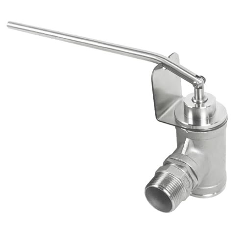 HiveSweet Honey Bottling Valve Honey Gate Valve NPT 1 Thread Stainless Steel Dripless Honey Bottling Beekeeping Extractor Bottling Equipment Honey Bottling Pail