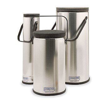 Cylindrical Dewar Flask with Handle, 1000 mL