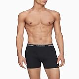 Calvin Klein Men's Cotton Classics 3-pack Boxer Brief, 3 Black, Large