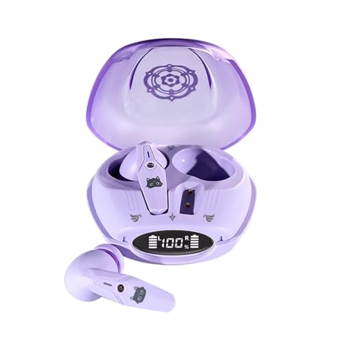 Game Genshin Headphone Cute Wanderer Customized Bluetooth 5.3 Headset Balladeer Cosplay Active Noise Cancellation Earbuds