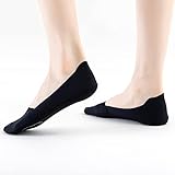 VFM 6 Pairs Women No Show Socks Flat boat line Socks Ice Feeling socks Nonslip Liner Invisible Thin Socks 3Black 3Nude