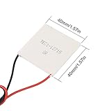 UMLIFE 6pcs TEC1-12715 12V 15A 40MMX40MM Heatsink Thermoelectric Cooler Cooling Peltier Plate Module