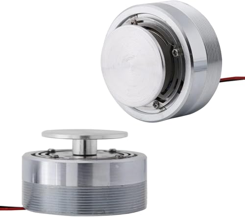 Resonance Speaker,1Pcs 50MM 2Inch All Frequency Resonance Speaker Vibration Strong Bass Louderspeaker for Equipment Sound Playback and Sound Expand (4Ω,25W) (1)