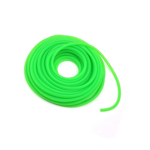 Motoforti Universal Motorcycle Green Silicone Petrol Fuel Hose Oil Tube Pipe 18M Long Long-lasting