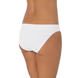 On Gossamer Women's Cabana Cotton Low -Rise Bikini Panty, White, Medium