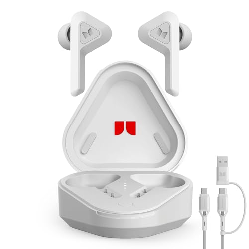 Monster DNA Go Wireless Earbuds - Bluetooth Earbuds with aptX Lossless Audio, Clear Voice Capture, IPX5 Water Resistance, Rapid 15-Minute Charge, Long-Lasting Battery and Charging Case