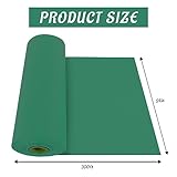 CXPSINC 54 Inch X 300 Feet Plastic Table Cover Roll Disposable Tablecloth with Slide Cutter for All Type/Shape Tables | Picnic, Party, Banquet, Birthdays, Weddings (Green, 300 Feet)