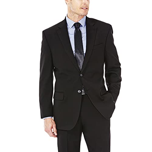 J.M. Haggar Men's Suit Jacket, Black, 46 Short