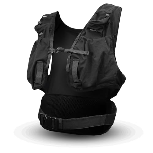 MVRK 2-in-1 Packable Running Vest – Ultra-Lightweight, Water-Resistant, Breathable & Multi-Pocket Performance Vest for Runners & Hybrid Athletes (M - XL)