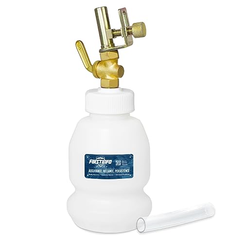 FIRSTINFO A1155 Patented 1 Liter Brake Service/Universal Automatic Brake Fluid Dispensing Refilling Bottle Bleeder Bottle