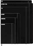 Moleskine Classic 12 Month 2025 Daily Planner, Hard Cover, Large (5" x 8.25"), Black, 400 pages