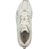 New Balance 530 Unisex Sneakers, White/Stoneware/Linen, 10 US Women/8.5 US Men