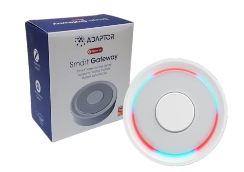Wired Tuya Zigbee 3.0 Hub - All-in-One Home Remote Controller for Tuya Smart Devices, Homebridge, Zigbee Gateway, Compatible with Apple HomeKit and Alexa/Google Assistant