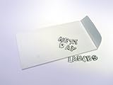 NextDayLabels #7 Coin White Envelope for Small Parts, Cash, Jewelry Etc., 500 Per Box (Reg. Gum)