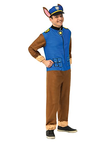 Rubies Police Paw Patrol Costume, Chase, for Themed Parties and Halloween, As Shown, Standard US