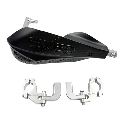 EXED® Handguards Full Kit – Motorcycle Hand Guards with Deflectors & Mounting Kit for KTM, Husqvarna, GasGas Dirt Bikes, Enduro & Off-Road Motorcycles